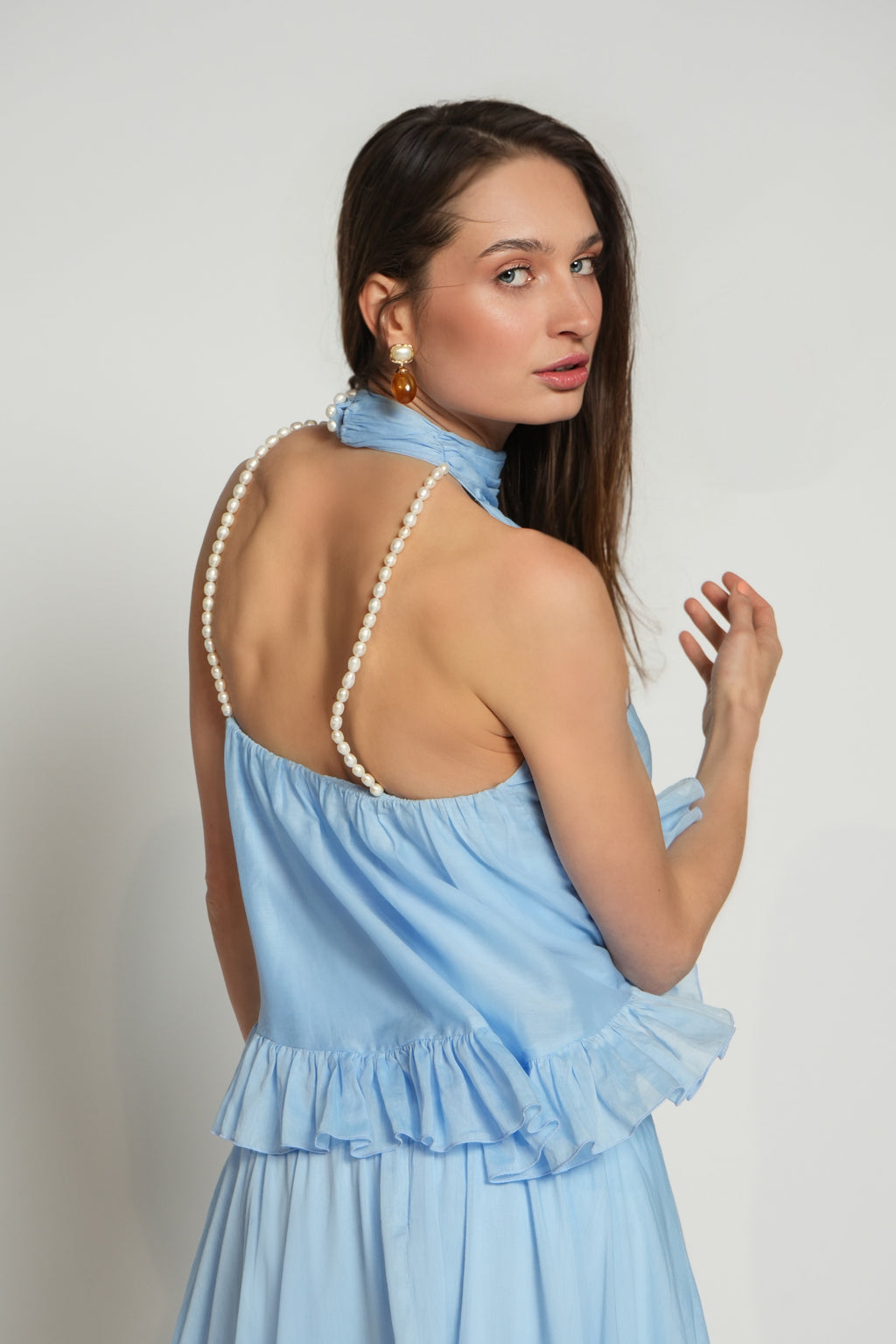 Azzurra Pearl Top