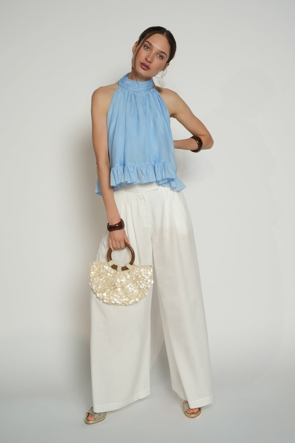 Azzurra Pearl Top
