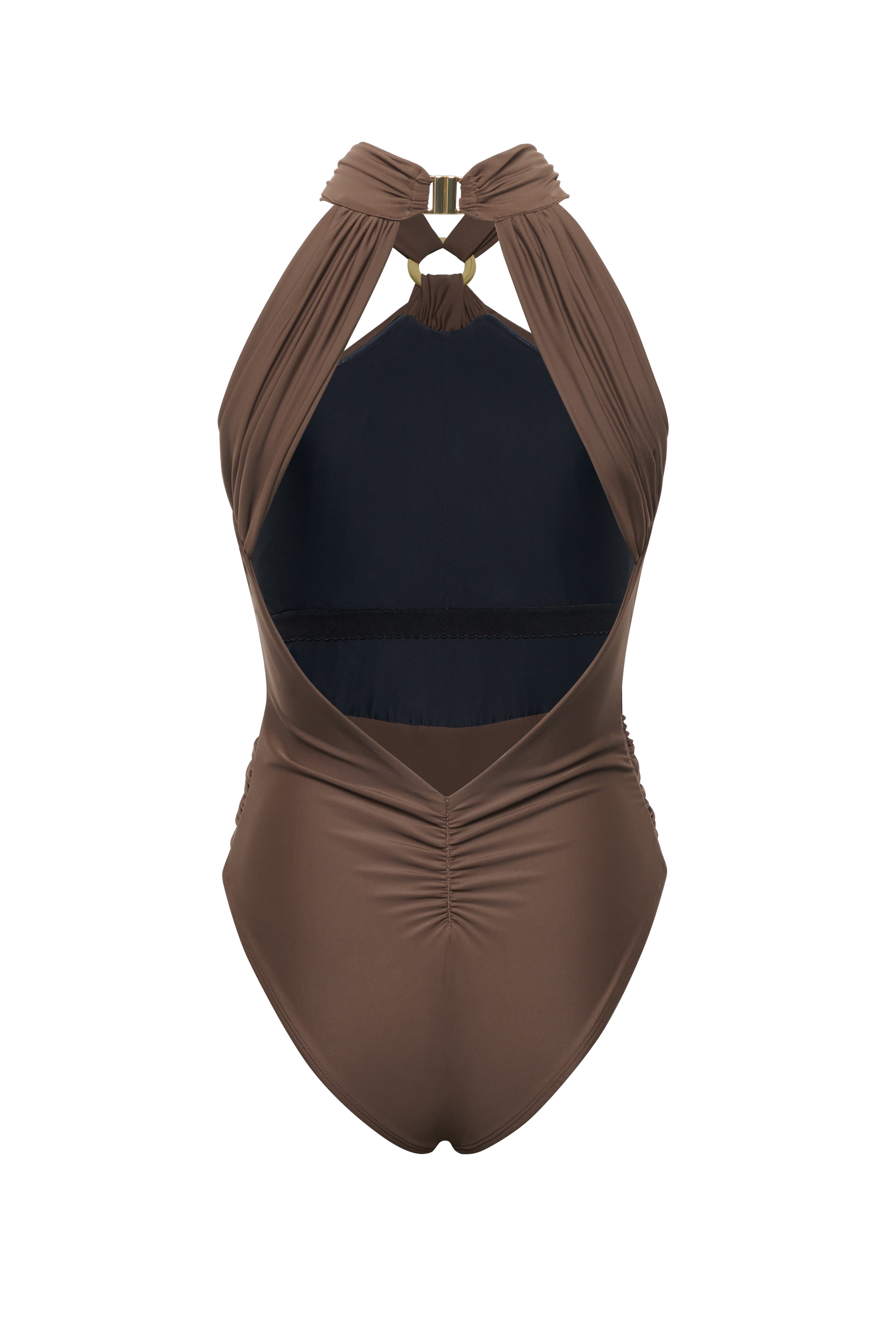 Arabica Draped One-Piece – AQUAELLE