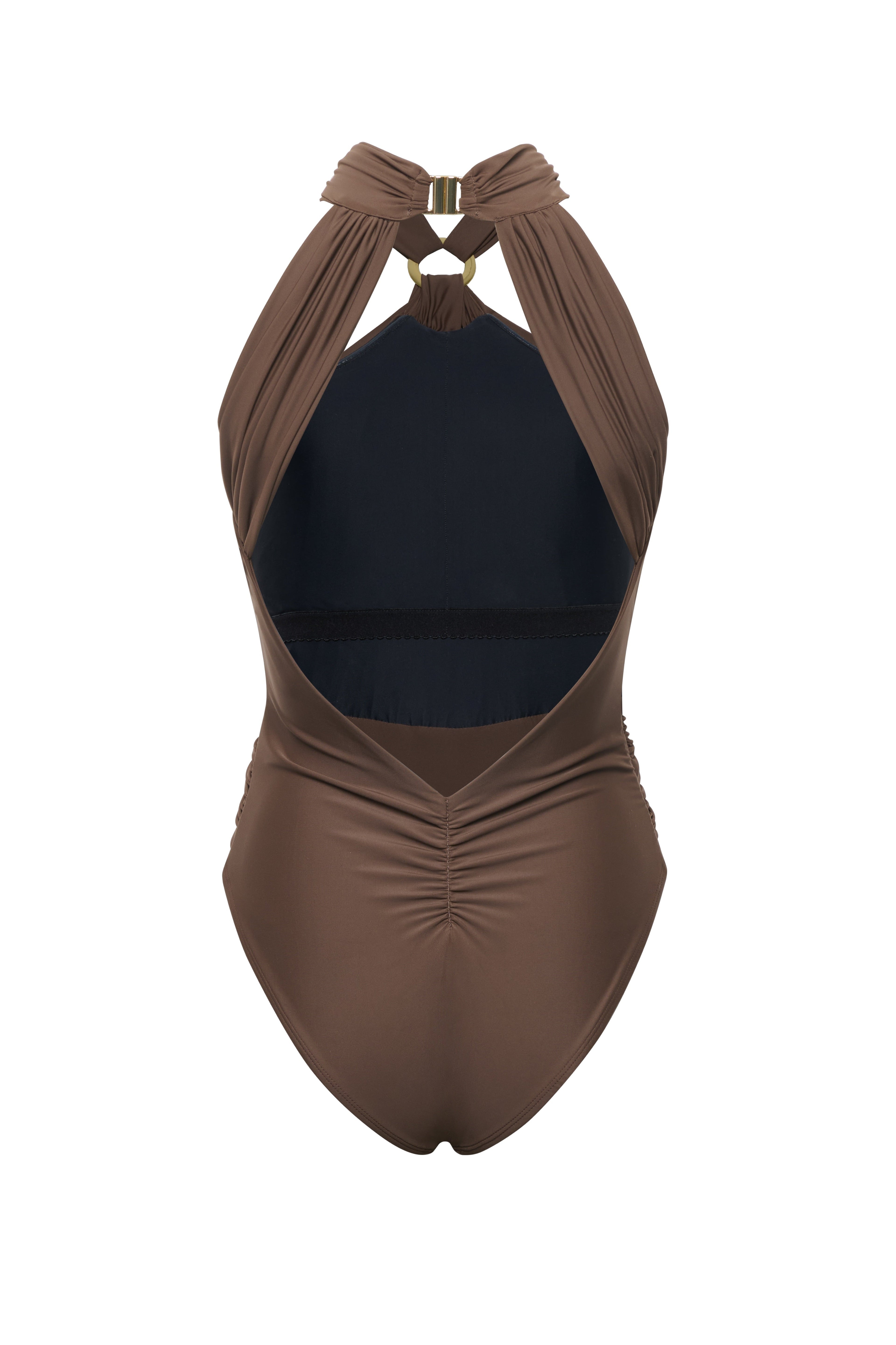 Arabica Draped One-Piece